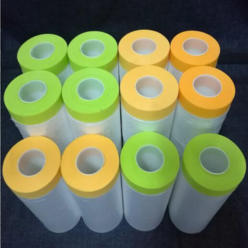 Factory product OEM ODM 3m 20m auto masking film masking type made in china