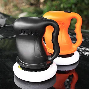 Mini DC12V 36W Car Polishing Machine Waxing Machine Electric Gloss Paint Power Scratch Remove Beauty Care Repair Polisher Orange
