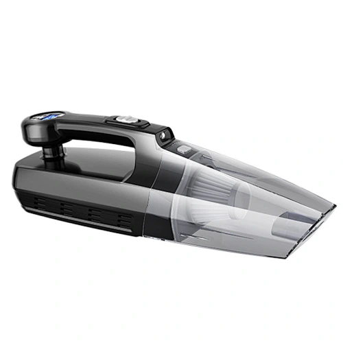 4 in 1 120W Home Car Vacuum Cleaner with Digital Tire Inflator Pump Pressure Gauge Handheld Vacuum Cleaner For Home Car