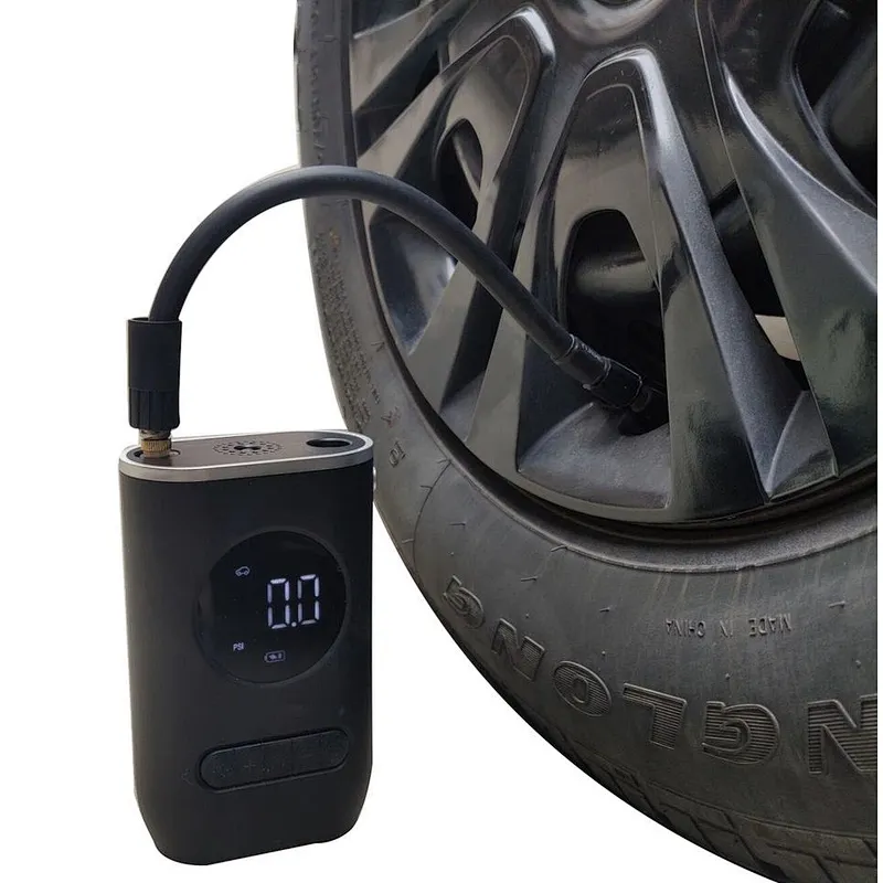 Portable mini bicycle pump high pressure air pump for toy ball mountain bike pump Li-ion battery air inflator