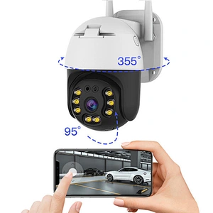 Smart 4G wifi ptz cctv camera 5Mp 1080P outdoor Ip camera auto tracking two way audio wireless