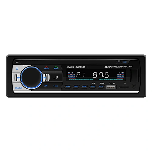 1 Din In Dash Car Stereo Digital Media Receiver Mp3 Car Media Player Auto Radio With AM FM Radion USB BT Call