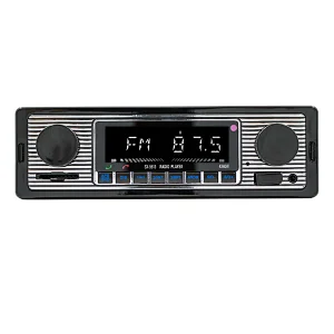 LCD Single DIN Car Stereo Receiver Car Radio Player Mp3 BT Hands Free Calling & Music Streaming/AM/FM Auto Radios Para Autos