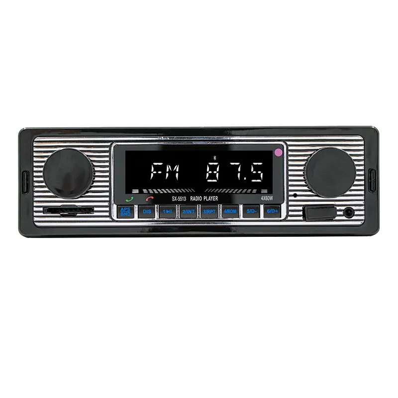 LCD Single DIN Car Stereo Receiver Car Radio Player Mp3 BT Hands Free Calling & Music Streaming/AM/FM Auto Radios Para Autos