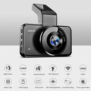 Azdome Car Dash Cam 2K Dashcam Front And Rear 4k Camera Car DVR Camera Full HD Night Vision Dashboard Recorder