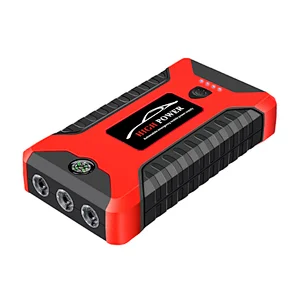 Portable car battery pack booster 99800mAh 4 USB battery car jump starter power bank charger starting device emergency tool