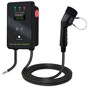 Evse Wallbox 32A EV Charging Station 7KW 11KW 22KW IP66 Electric Car Charger Wallbox type 2 cable 3 Phase Home Commercial Use