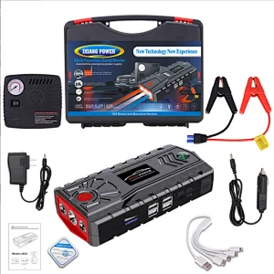 20000mAh High-capatity Multifunction Auto Power Bank Charger Car Jump Starter For Emergency Battery Booster Pack Portable