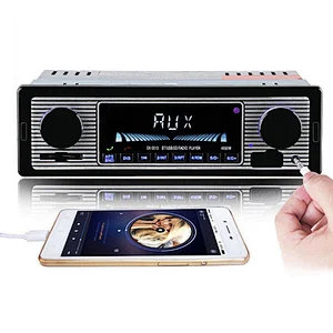 LCD Single DIN Car Stereo Receiver Car Radio Player Mp3 BT Hands Free Calling & Music Streaming/AM/FM Auto Radios Para Autos