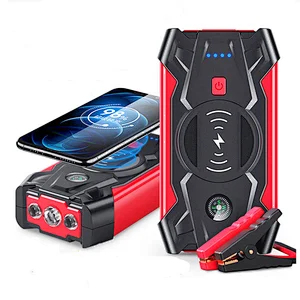 Hot sale 12-Volt 39800mAH Lithium Auto Jump Starter Box Car Battery Booster Pack Portable Power Bank Charger With Lighting
