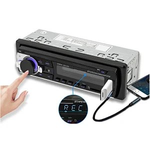 Universel Car MP3 Player Stereo Autoradio 1 din Car Radio BT 12V In-dash FM Aux In Receiver SD USB MP3 MMC WMA