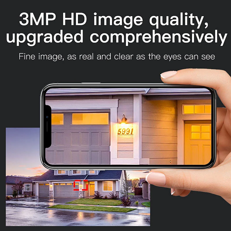 Outdoor 3Mp 4G waterproof PTZ camera security wifi network cctv IP camera with sound and light alarm