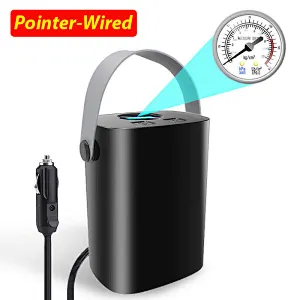 Portable Car Air Compressor Digital Tire Inflator Air Pump Auto Air Pump for Car Wireless LED Light Tire Pump