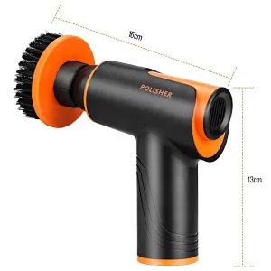 Cordless Electric Car Polishing Machine Rechargeable Car Polisher For Gap Cleaning Vamp Waxing Repair Tool