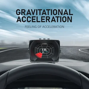 HUD Car Head Up Display OBD2 Gauge Display For All Vehicles Speedometer Projector System w/ GPS Navigation Compass