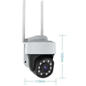 4MP Solar cctv Security Camera Outdoor wireless WiFi IP Camera Home Security System W/ Motion Detection Auto Tracking 2-Way Talk