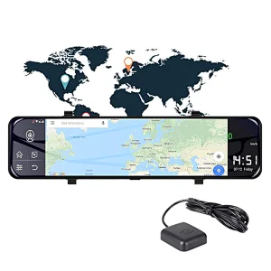 Android Rearview Mirror Dashboard Camera Car Dash Cam
