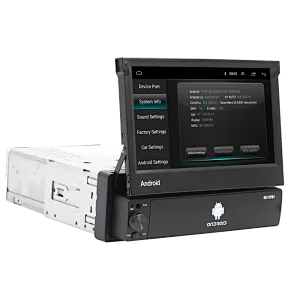 7 Inch 1din Android Car Radio Multimedia Player Car Stereo Autoradio with Gps Navigation Auto Electronnics
