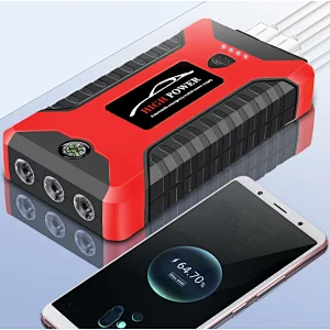 Portable car battery pack booster 99800mAh 4 USB battery car jump starter power bank charger starting device emergency tool