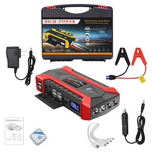20000mAh multi function car jamper battery jump starter automotive booster batterie power bank charger auto