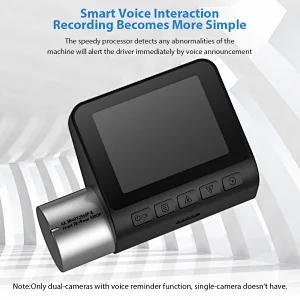 4K Dual Lens Dash cam 3840*2160P dashcam Car Dvr Camera Driving RecorderBuilt in GPS Wifi Sony IMX415 Censor Magnetic Bracket
