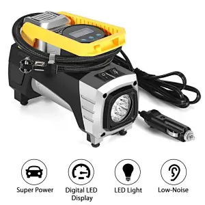 Compressor 30mm Cylinder ABS Air Pump For Car DC12v 120W Auto Tire Inflator Pump Car Air Compressor