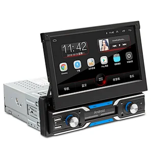 7" android car media player car stereo ceceiver autoradio android 2 din car radios with reverse camera and gps system AM/FM