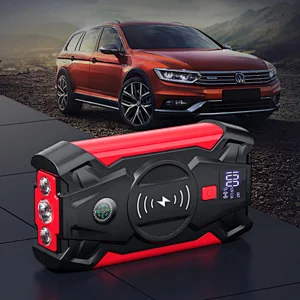 Hot sale 12-Volt 39800mAH Lithium Auto Jump Starter Box Car Battery Booster Pack Portable Power Bank Charger With Lighting
