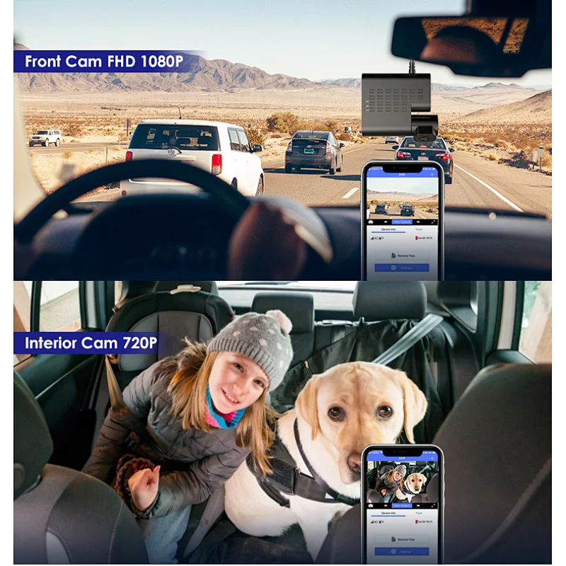 Parking Monitor Camera Car Dash Cam Smart Universal