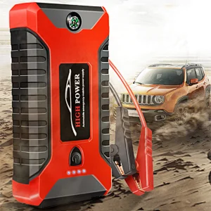 Portable car battery pack booster 99800mAh 4 USB battery car jump starter power bank charger starting device emergency tool