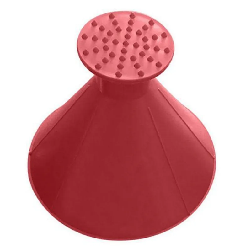 Winter Car Window Windshield Car Ice Scraper Funnel Shaped Auto Snow Remover Deicer Cone Tool Scraping A Round