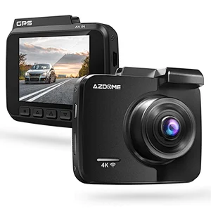 AZDOME GS63H Dash Cam Dual Lens 4K Car Camera DVR Night Vision WDR Built-In GPS Wi-Fi G-Sensor Motion Detection