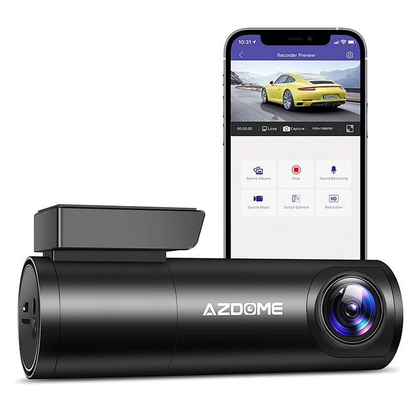 2K Dash Cam Dual Lens Dash Cam With WiFi Front and Rear 1080P dashcam Screenless Dashboard DVR Camera