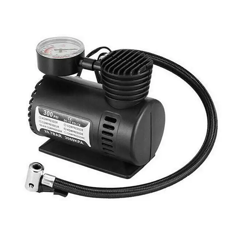 300PSI Auto Compressor Pump Car Mini Electric Inflation Pump Portable Tyre Air Inflator
