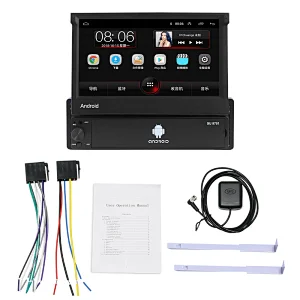 7 Inch 1din Android Car Radio Multimedia Player Car Stereo Autoradio with Gps Navigation Auto Electronnics