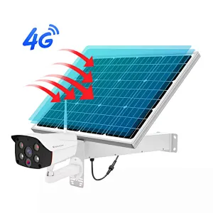 IP66 cctv solar security camera system wireless outdoor WIFI PTZ/IP Camera w/solor panel 15000mAh Battery PIR Motion Detection