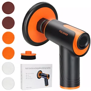 Cordless Electric Car Polishing Machine Rechargeable Car Polisher For Gap Cleaning Vamp Waxing Repair Tool