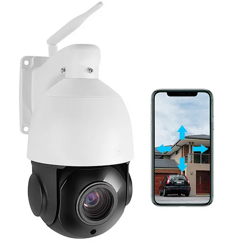 smart WiFi IP security camera 5MP PTZ home camera security system Dome Surveillance camera motion detection 2 way audio alarm