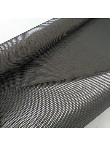 Black Fiberglass Fabric