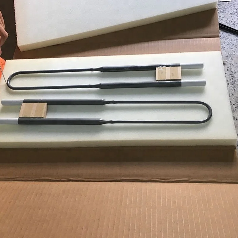 1800c 1900C MoSi2 Resistance Electric High Temperature Thermal Heating Elements for Furnace