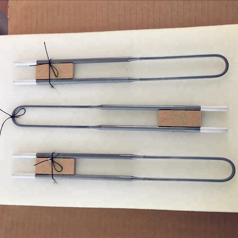 1800c 1900C MoSi2 Resistance Electric High Temperature Thermal Heating Elements for Furnace