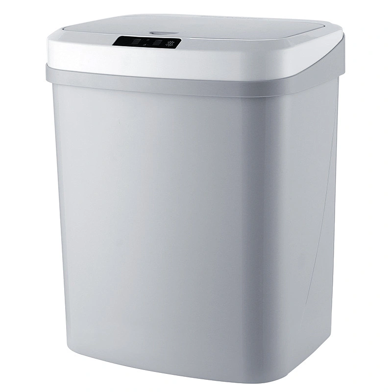 sensor inteligente basura puede cocina salón dormitorio baño de inducción automática cubo de basura eléctrica de inducción automática