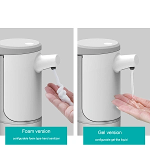 Dispensador de jabón de inducción inteligente gel desinfección de alcohol niños espuma eléctrica dispensador de jabón de mano versión de carga