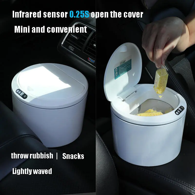 Mini Smart Sensing Trash Can Storage Bucket