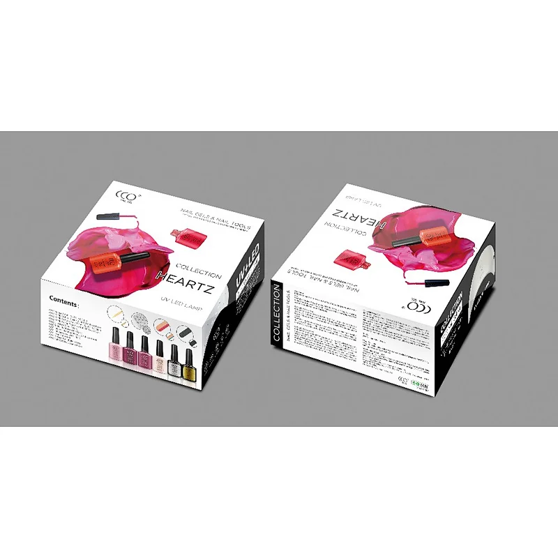 CCO HEARTZ at home gel kits for starter with 183 colors for selection