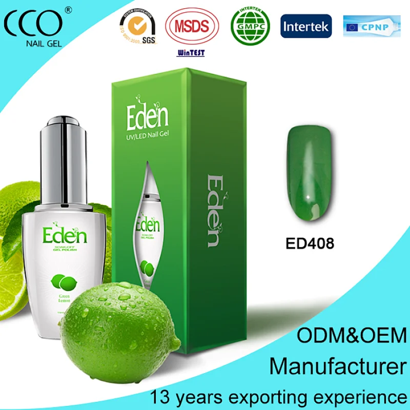 CCO Eden nail gel polish superior quality natural material organic nail products wholesale of OEM brands