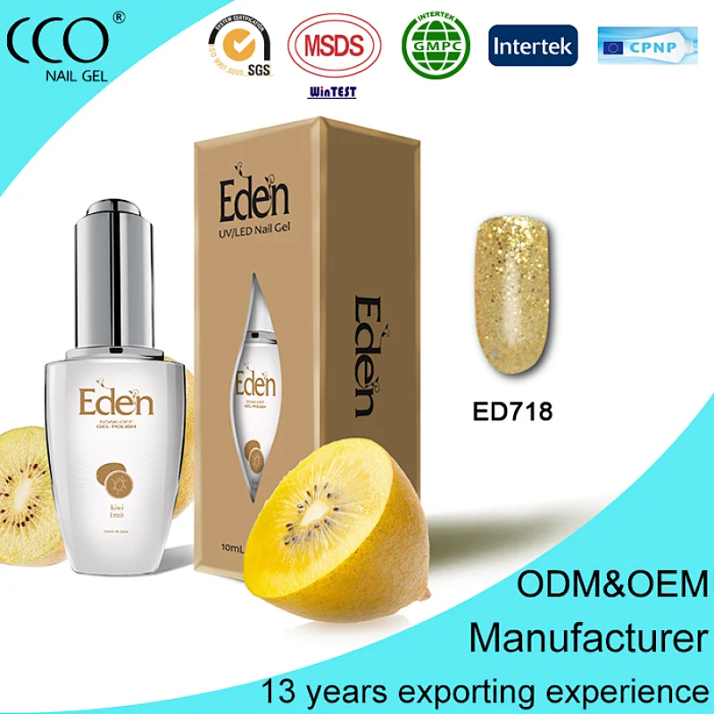 Guangzhou OEM factory long last nail gel polish, bling color nail gel polish