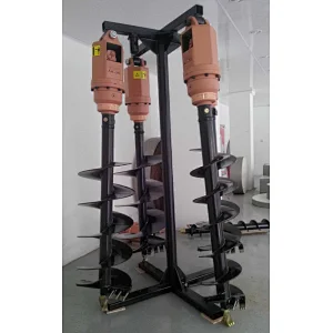 industry construction parts small auger drill for mini skid steer loader