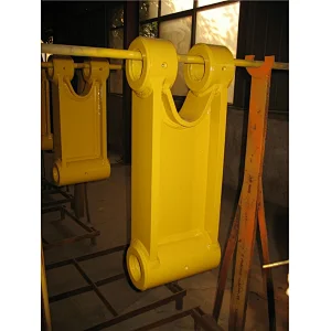 undercarriage of track chain and links
