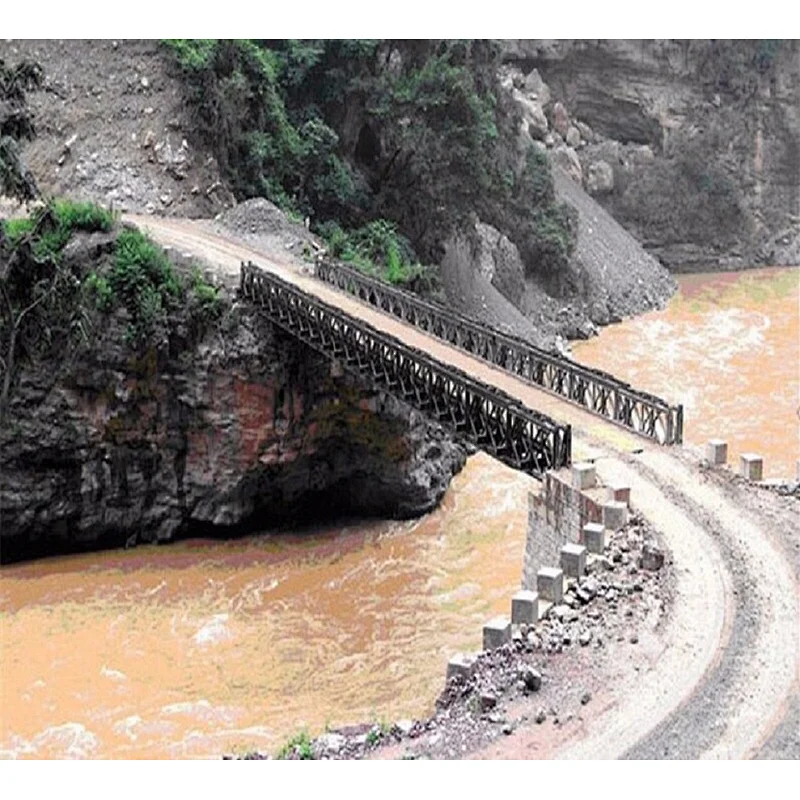China factory gold supplier wholesale widely used Steel Bailey Bridge for construction on hot sale